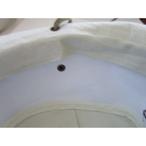 Men's Kodiak Rugged Outback Headwear Beige & Leather Strap - OS 100% Cotton NWT - Picture 13 of 16